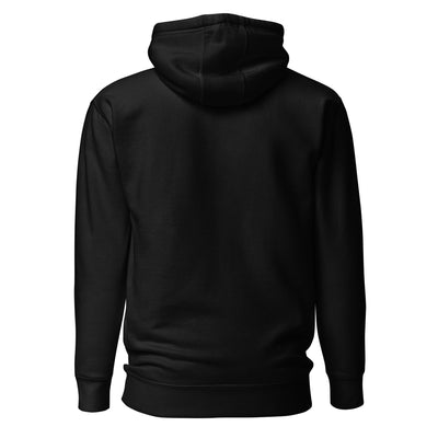 Streetwear Hoodie with White Circle – Minimalist Urban Style