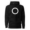 Streetwear Hoodie with White Circle – Minimalist Urban Style